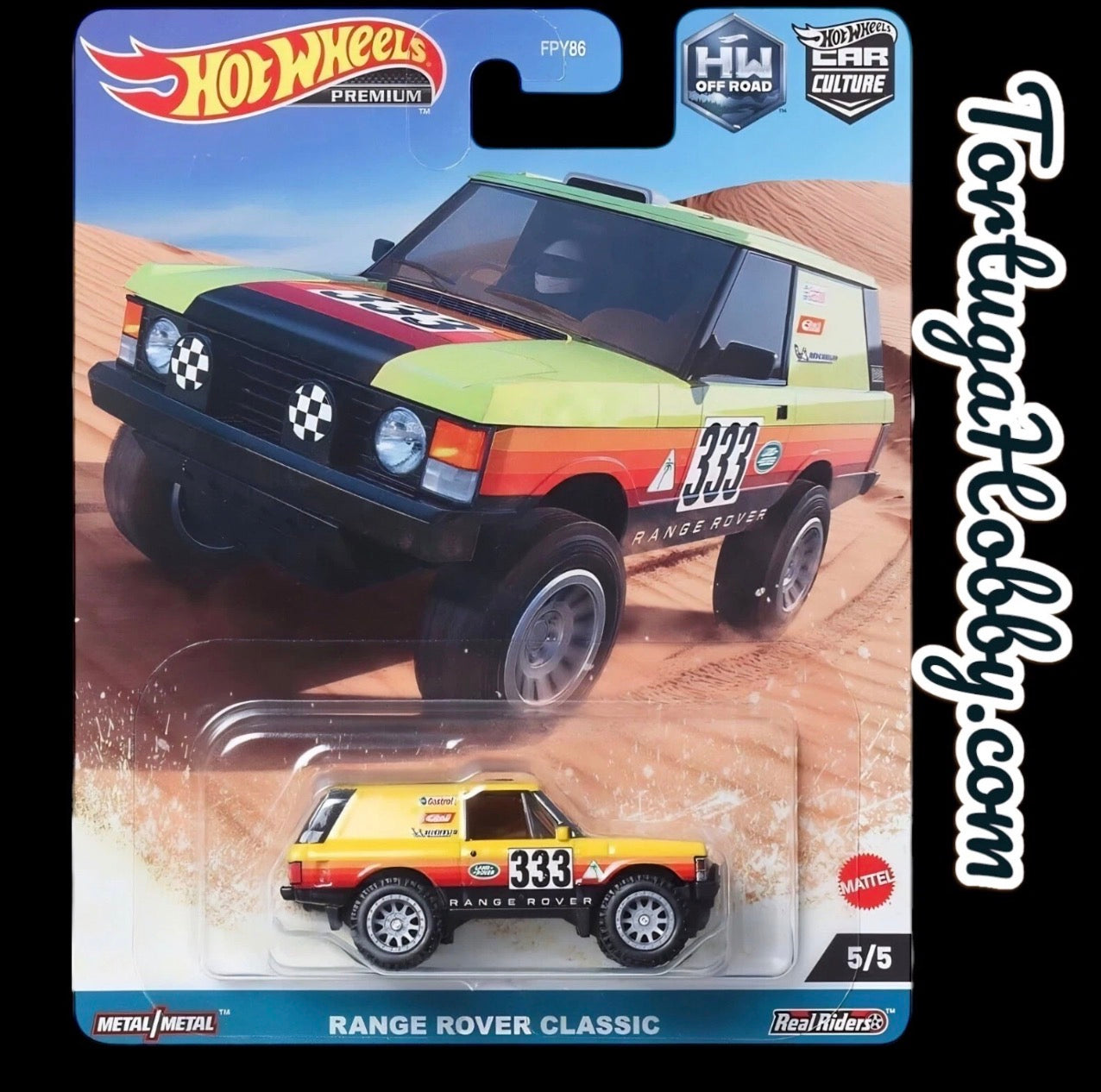 2023 Hot Wheels Car Culture HW Off Road #5 Range Rover Classic