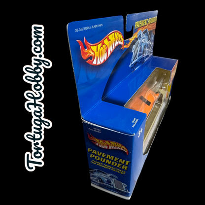 2000 Hot Wheels - Pavement Pounder 40th Desert Team Challenge Cab Trailer Car
