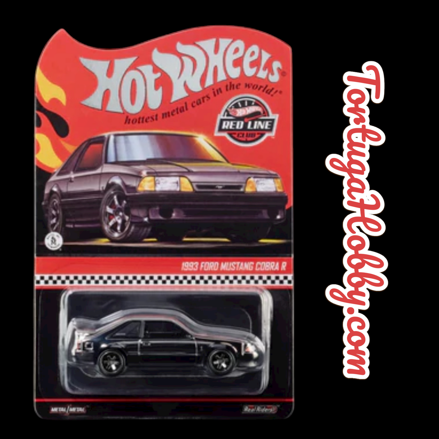 2025 - Hot Wheels - RLC 1993 Mustang Cobra R - REDLINE Club Exclusive