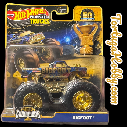 2025 - Hot Wheels Monster Trucks 50TH Anniversary Trophy Champions BIGFOOT