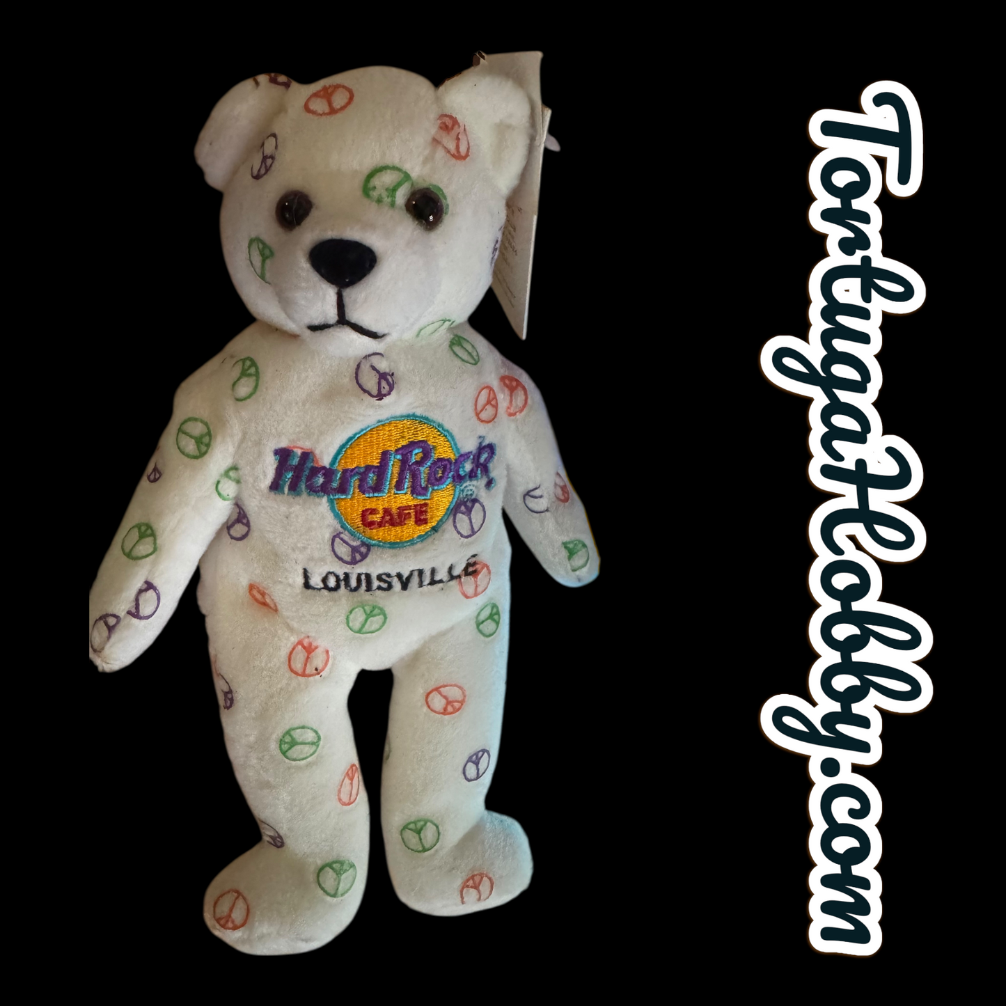 2004 - Hard Rock Café Bear - Louisville - Peace Bear