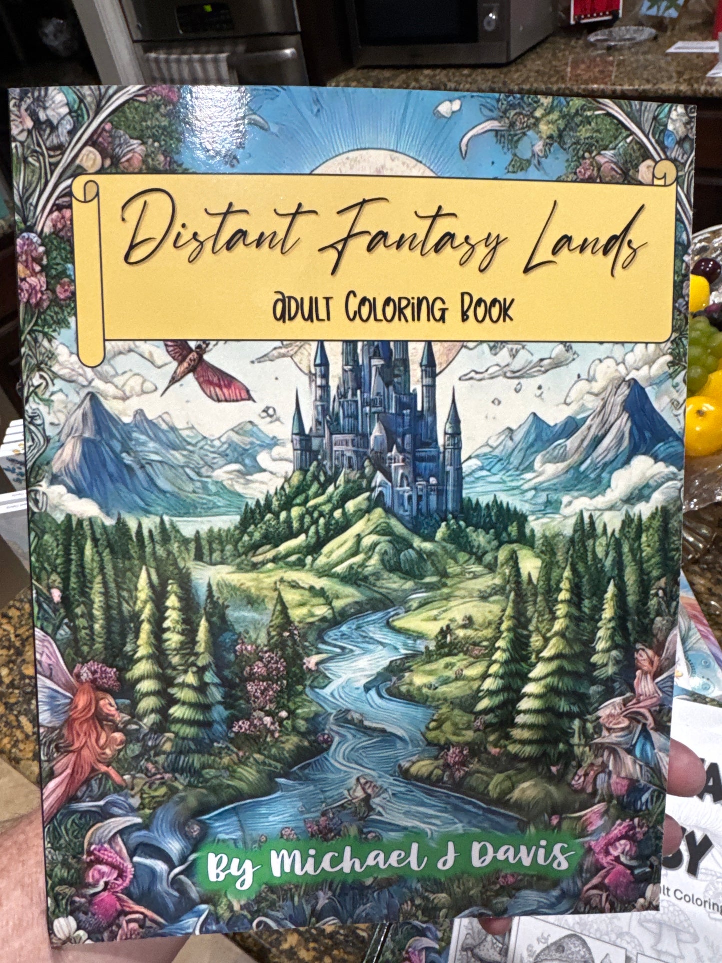 Coloring Book - Distant Fantasy Lands Coloring Book