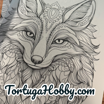 Coloring Book - My Animal Designs Adult Coloring Book