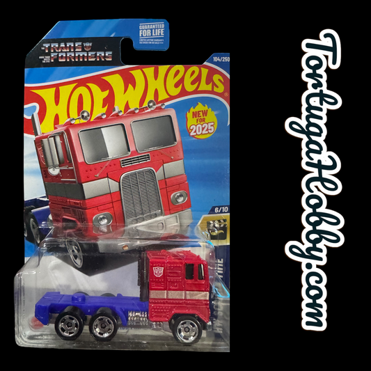 Hot Wheels Mainline 104/250 - Transformers Optimus Prime