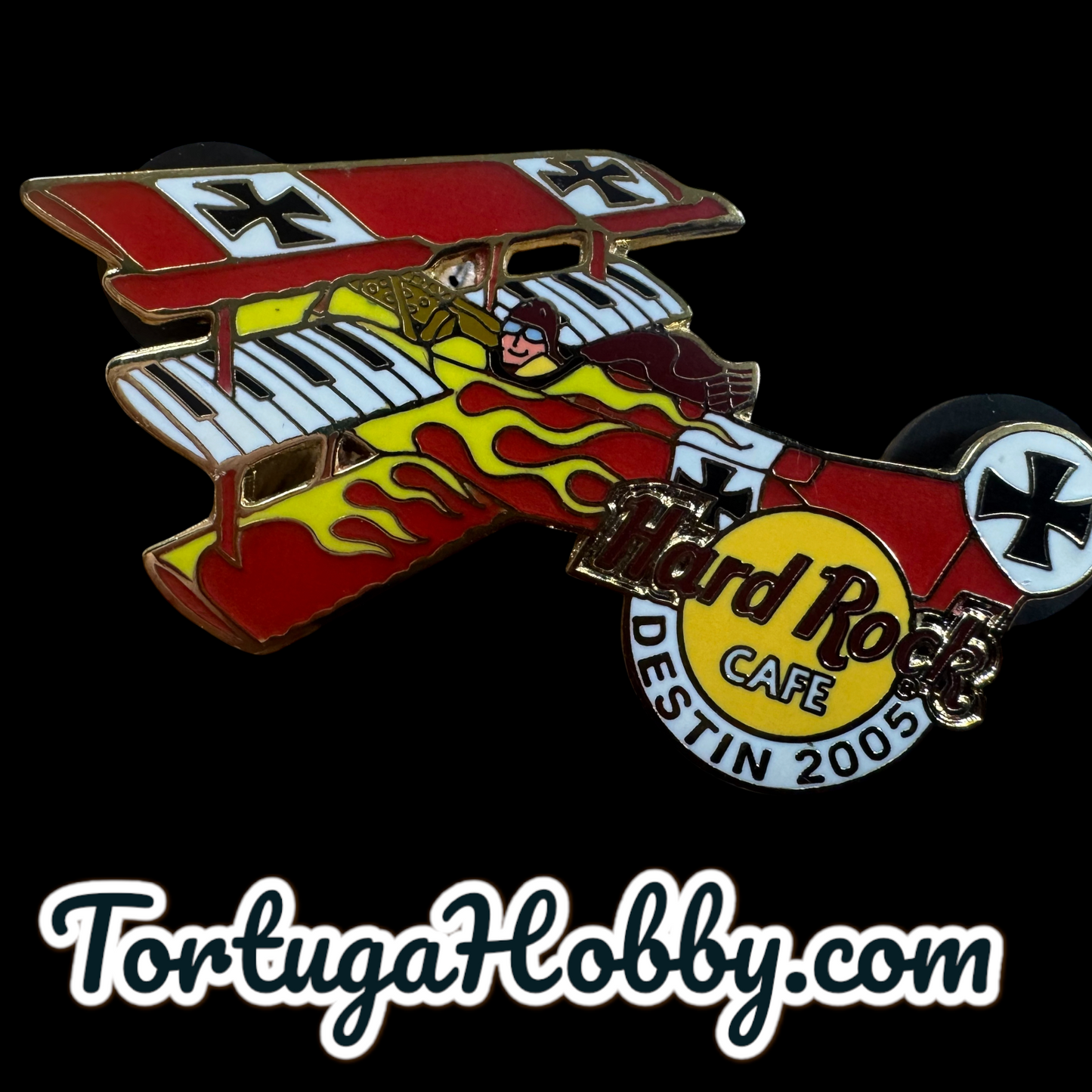 2005 - Hard Rock Cafe - Destin - Biplane Piano Pin
