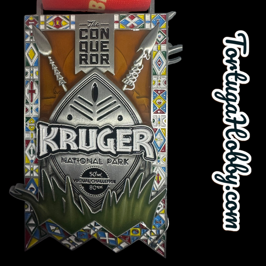The Conqueror- Kruger National Park - High Quality Finishers Medal