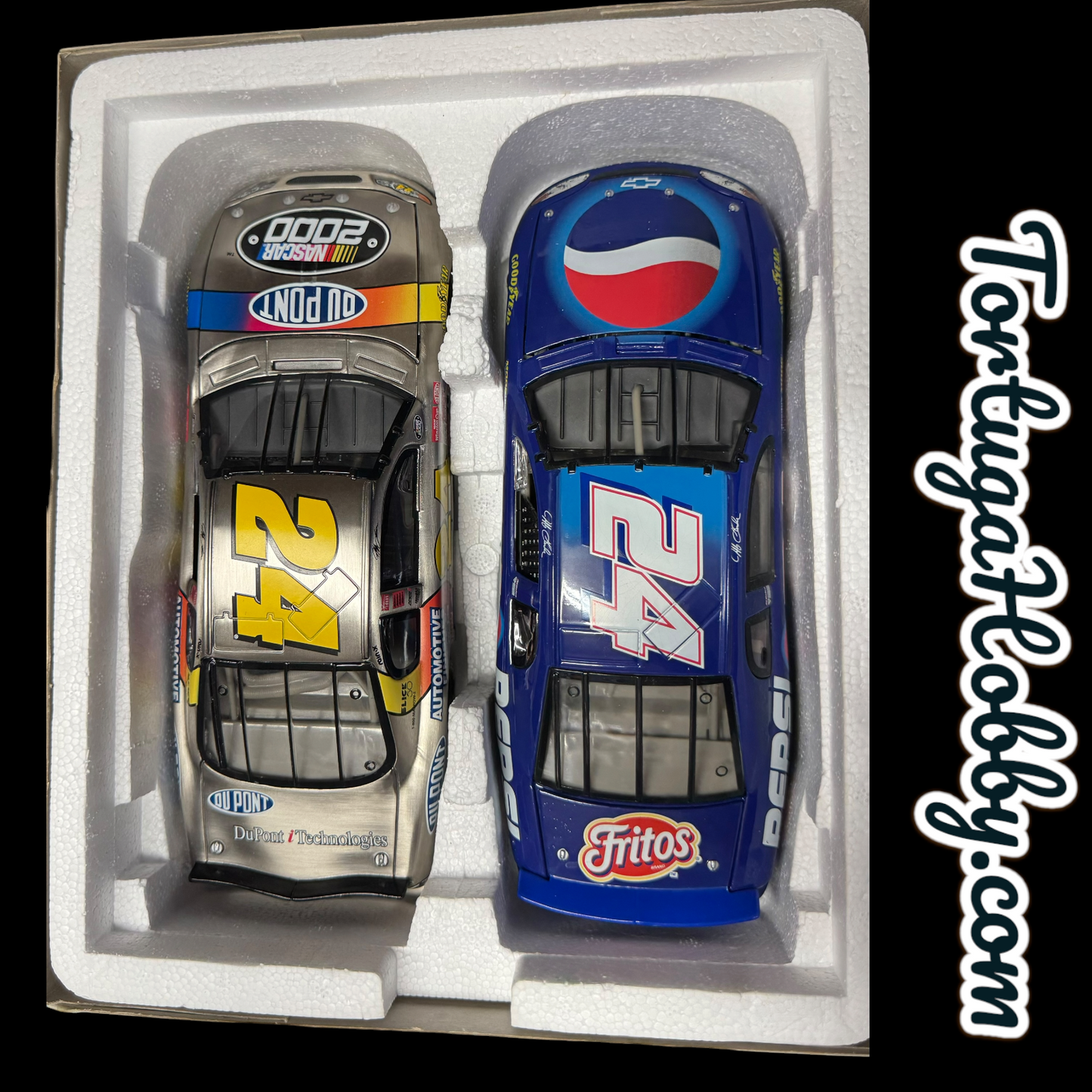 Action Jeff Gordon #24 Pepsi 1999 Monte Carlo’s - 1:24 Scale 2 Car Set