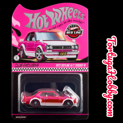 2026 - Hot Wheels RLC Exclusive 1972 Skyline H/T 2000GT-R Pink Spectraflame