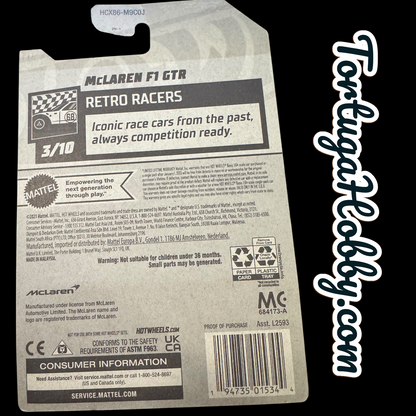 2021 - Hot Wheels - Retro Racers - McLaren F1 GTR