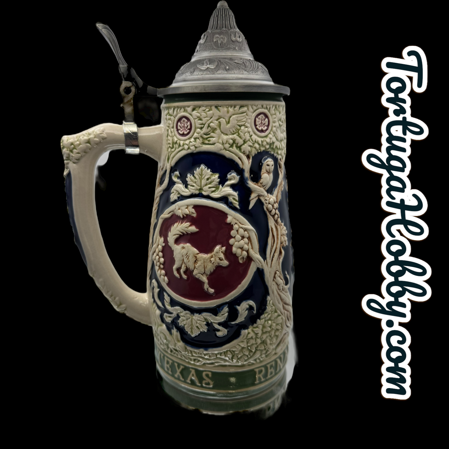 2021 Texas Renaissance Festival Tankard With Pewter Lid - Only 780