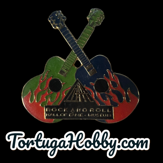 1995 - Rock & Roll Hall Of Fame Museum - Acoustic Guitar Collectable Pin