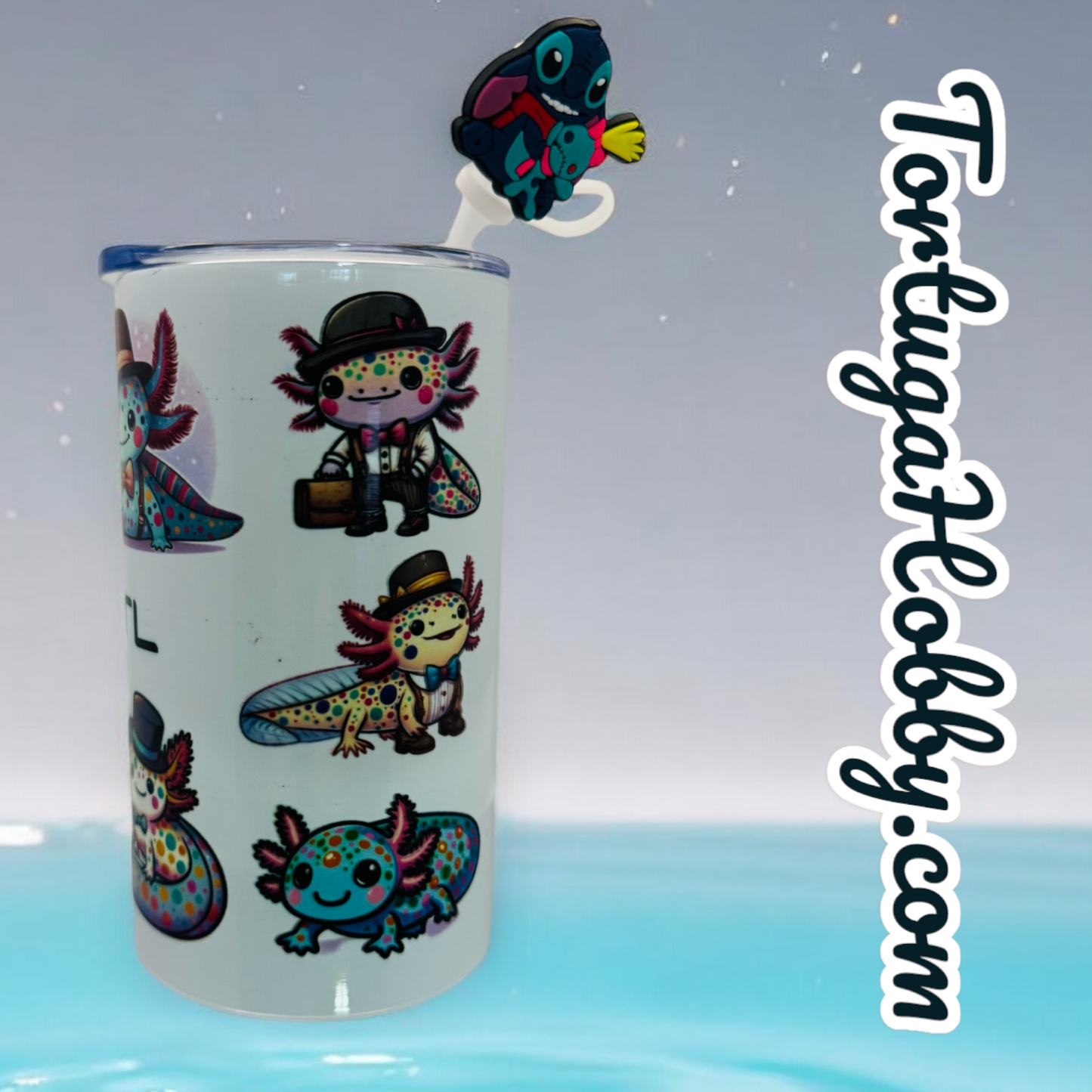 Tumbler’s - Axolotl Collection - Thin Stainless Steel 20oz Tumbler