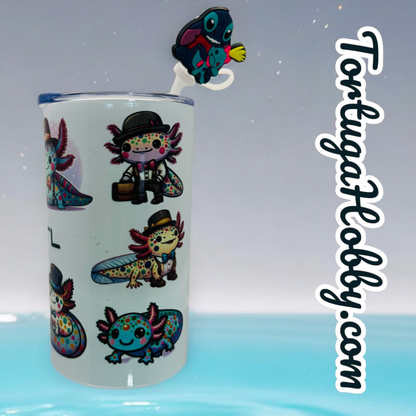 Tumblers - Axolotl Collection - Thin Stainless Steel 20oz Tumbler