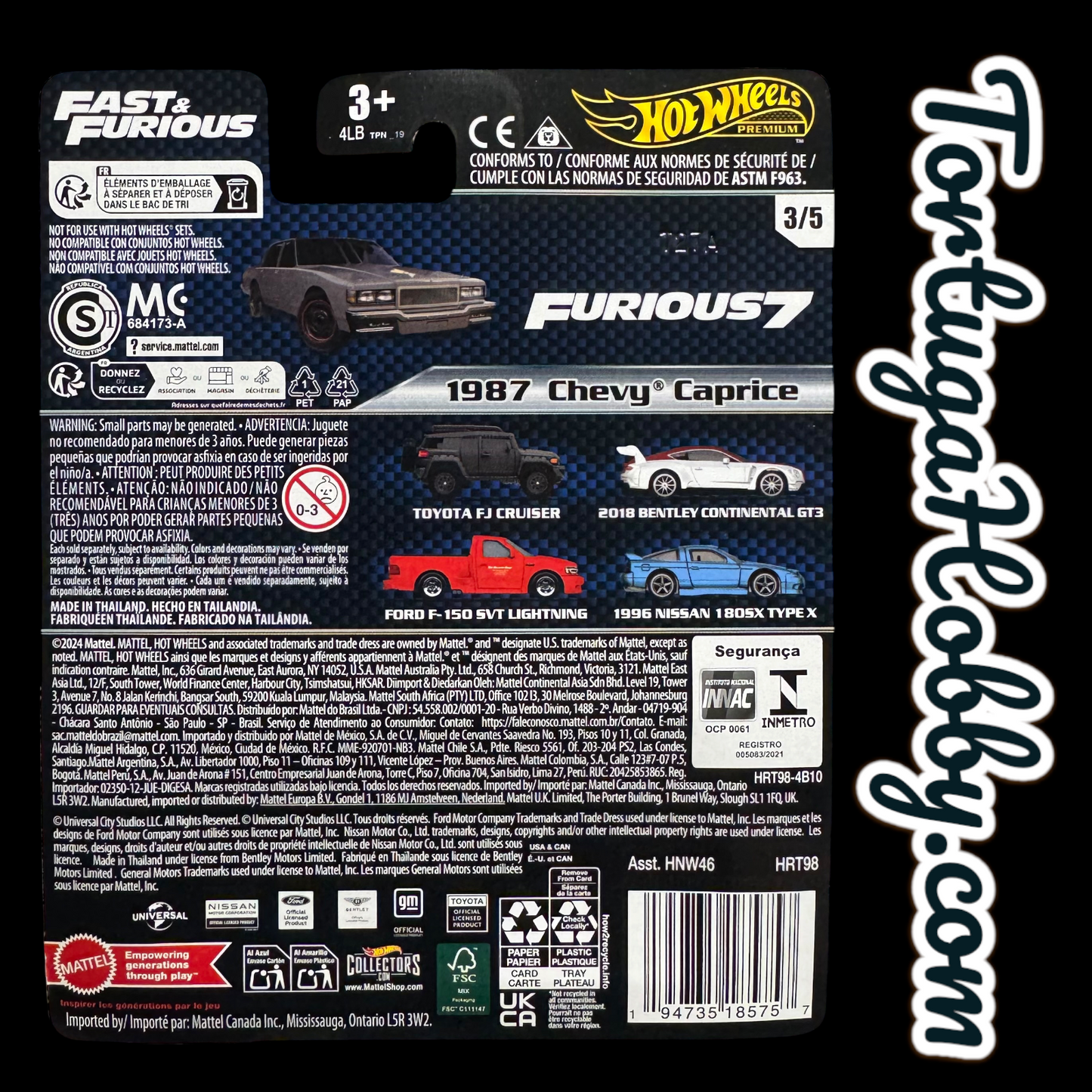 2024 - Hot Wheels - Fast & Furious - 1987 Chevy Caprice