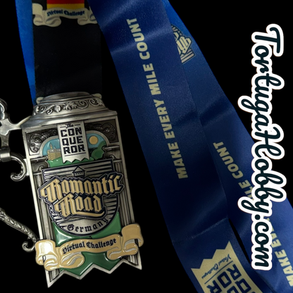 The Conqueror- Romantic Road Germany - High Quality Finishers Medal.