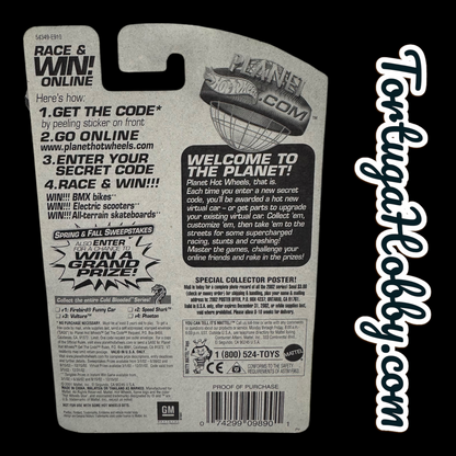 2001 - Hot Wheels - 4 Car Set - Cold Blooded Series