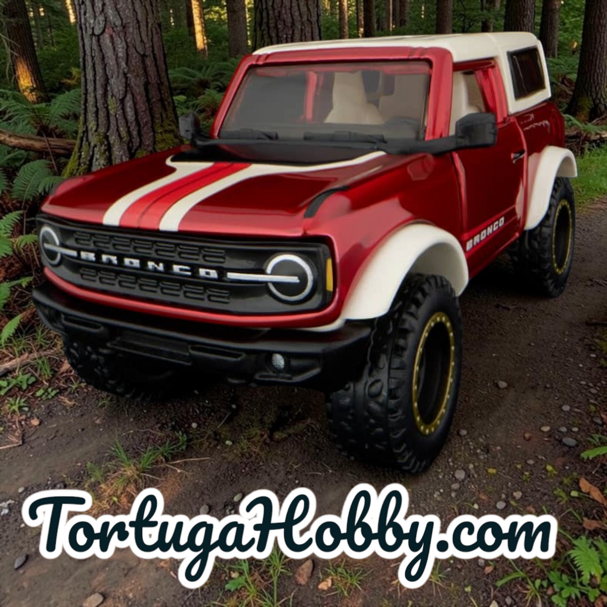 2025 - Hot Wheels - RLC - Exclusive 2021 Ford Bronco - Red