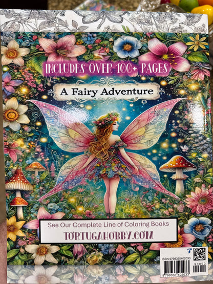 A Fairy Adventure - Adult Coloring Book