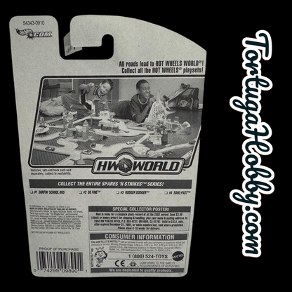 2000 - Hot Wheels - 4 Car Set - Spares & Strikes Set