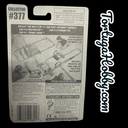 1996 - Hot Wheels Red Ferrari F50 1996 First Editions #12 of 12 Collector #377