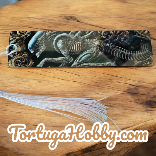 Bookmark - Xenomorph Pounce - Aluminum Artisan Bookmark