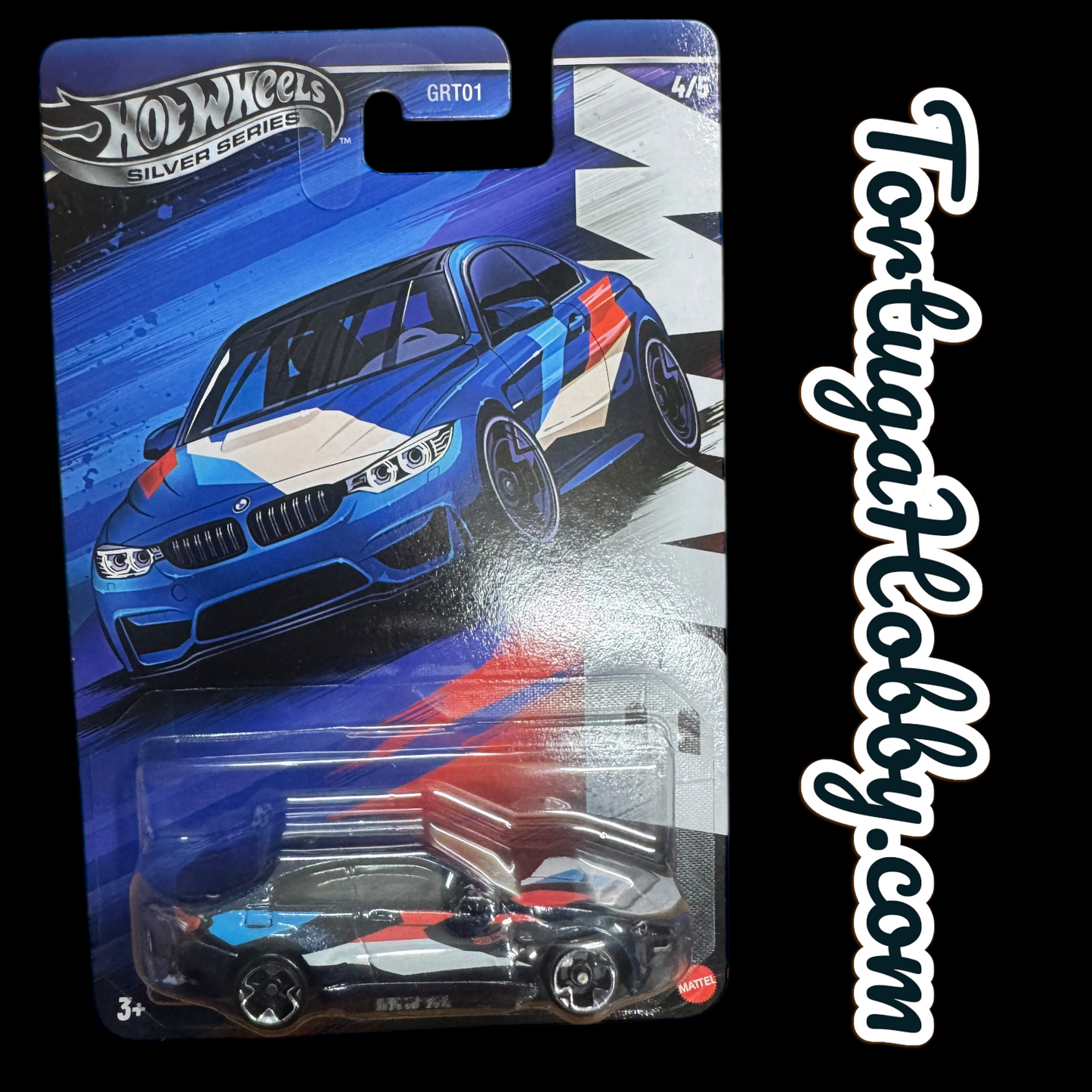 2025 - Hot Wheels Silver Series BMW Themed Set of 5 M1, M2, M3, M4, M5