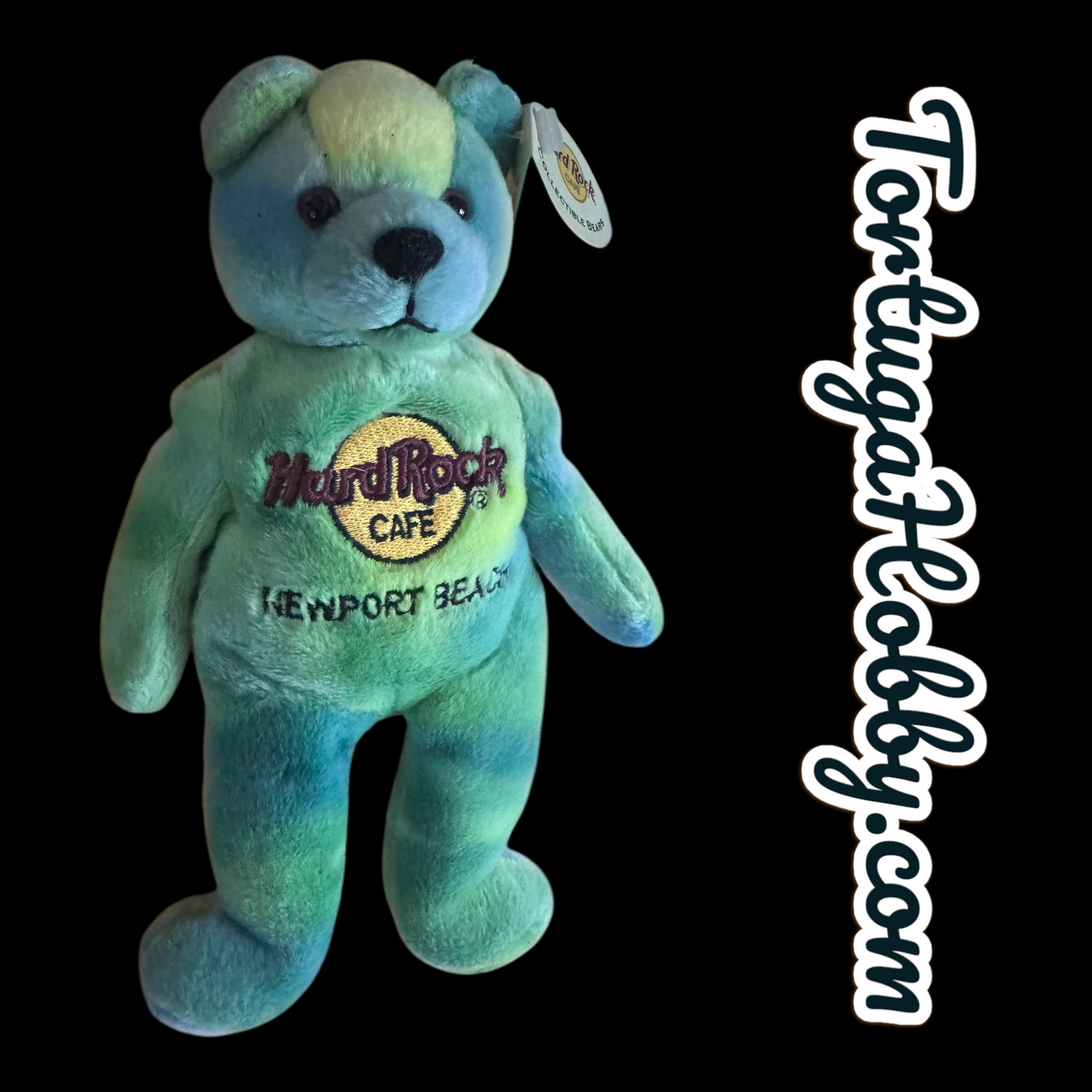 2001 - Hard Rock Café - Newport Beach Bear - 2 Teddy Bear Pack