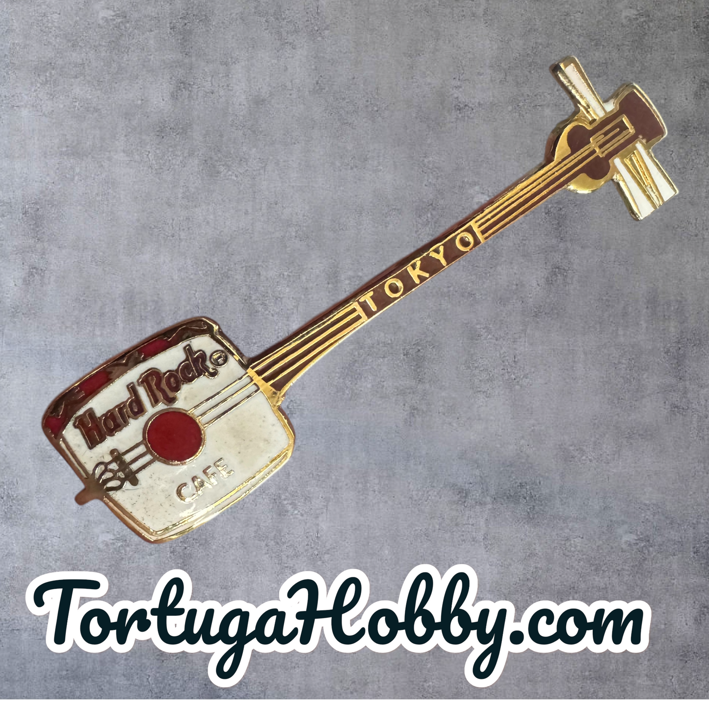 1990 - Hard Rock Cafe - Tokyo -  Kamikaze Shamisen Pin #9954