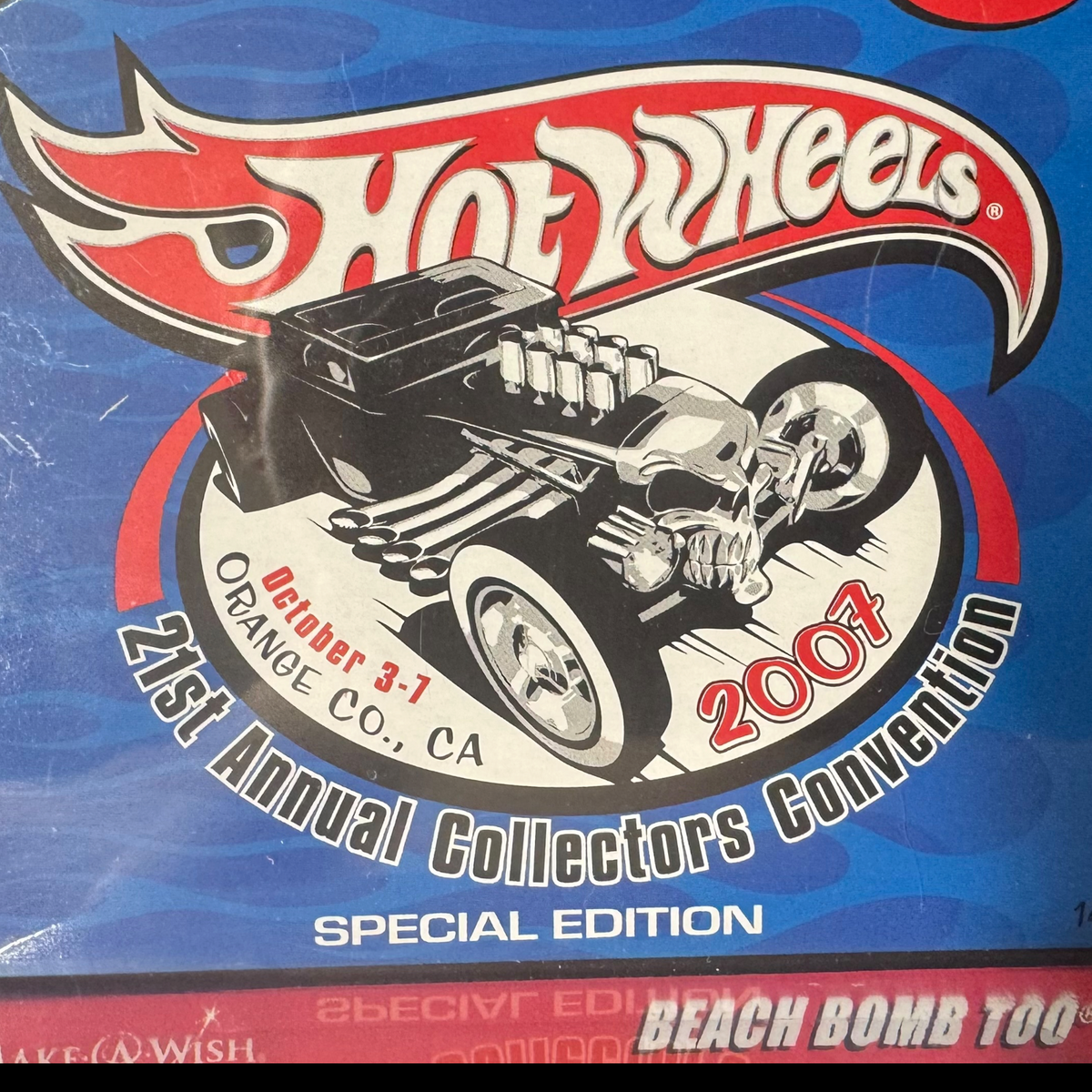 2007 - Hot Wheels Beach Bomb Too 21st Annual Collectors Convention Car 1 of 3000