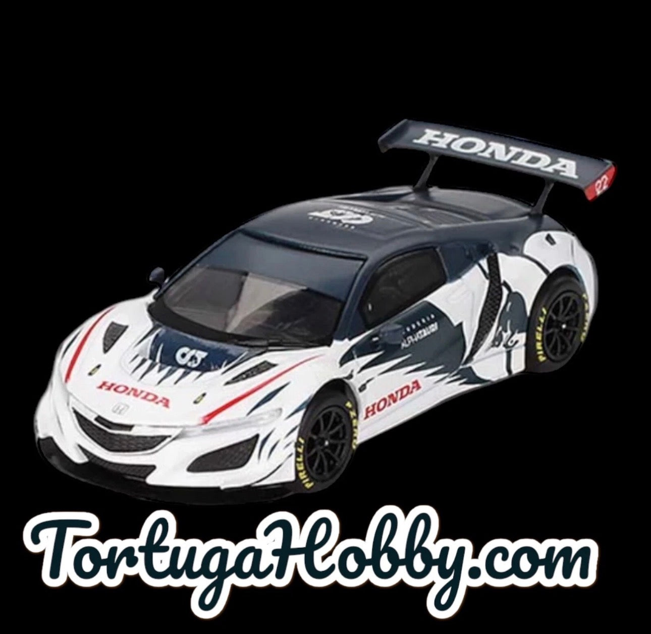 2025 - Honda NSX GT3 EVO #22 Yuki Tsunoda "AlphaTauri" "Red Bull” Mini GT