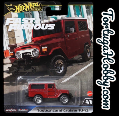 HOT WHEELS Fast and Furious Toyota Land Cruiser FJ43 Red 2024