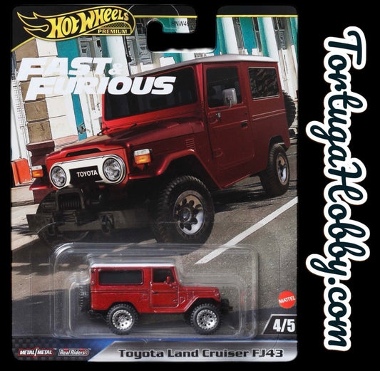 HOT WHEELS Fast and Furious Toyota Land Cruiser FJ43 Red 2024