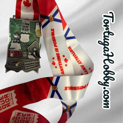 The Conquerors - Virtual Adventure Medals - Cabot Trail Nova Scotia Canada