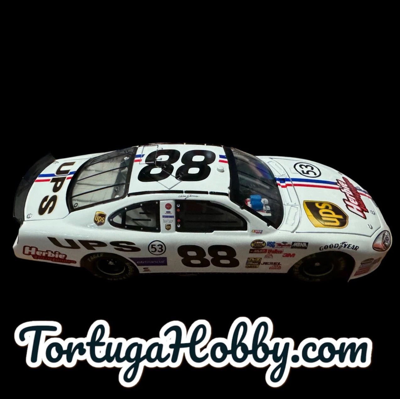 2005 - Action Racing - Dale Jarrett #88 - UPS/Herbie - 2005 Taurus - 1:24 Scale NASCAR