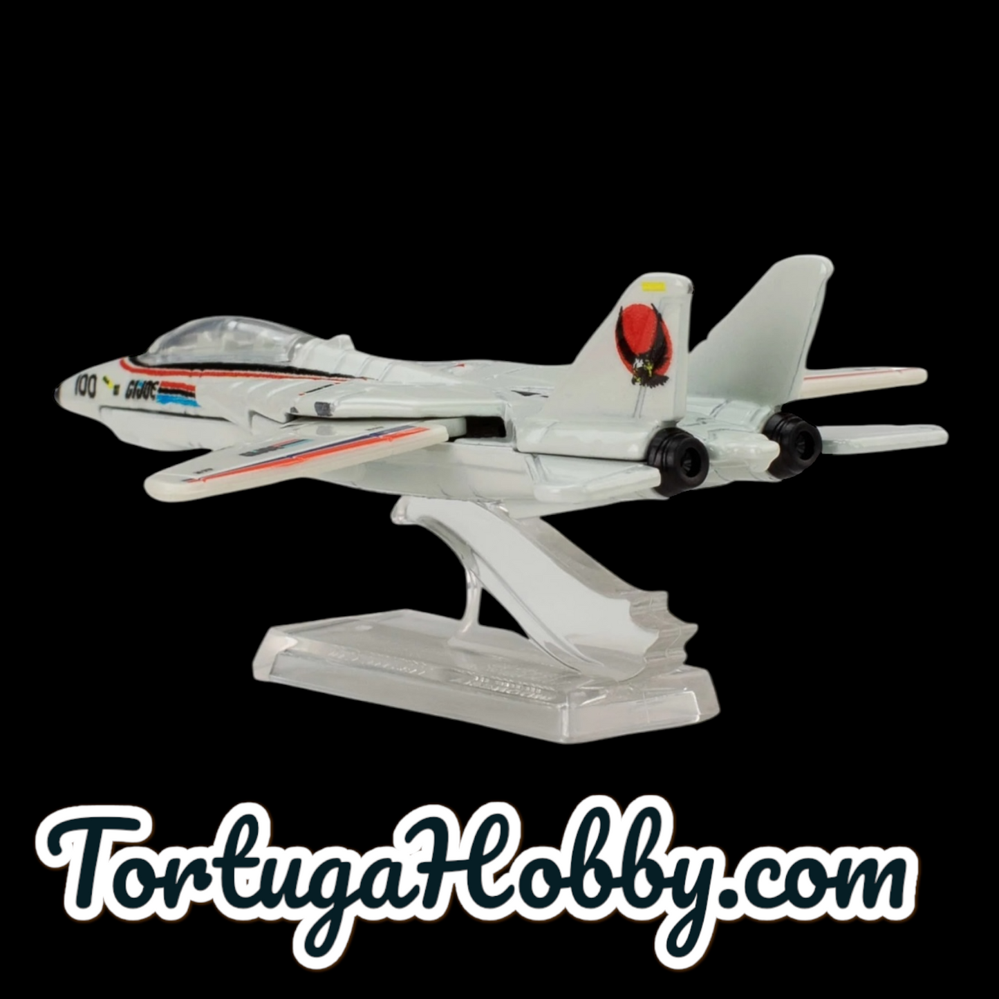 2025 Hot Wheels Premium Pop Culture G.I.JOE Combat Jet Sky Striker (F-14 Tomcat)