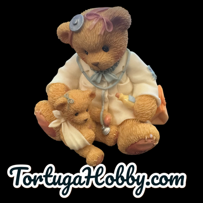 1998 Autographed Cherished Teddies - Dr. Darlene Makebetter  Figure