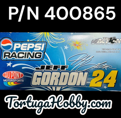 Jeff Gordon #24 Dupont Pepsi Daytona Patriotic 2002 Chevrolet Monte Carlo 1:24
