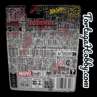 2024 Hot Wheels Premium Pop Culture - Deadpool Scooter 1:64 Scale.
