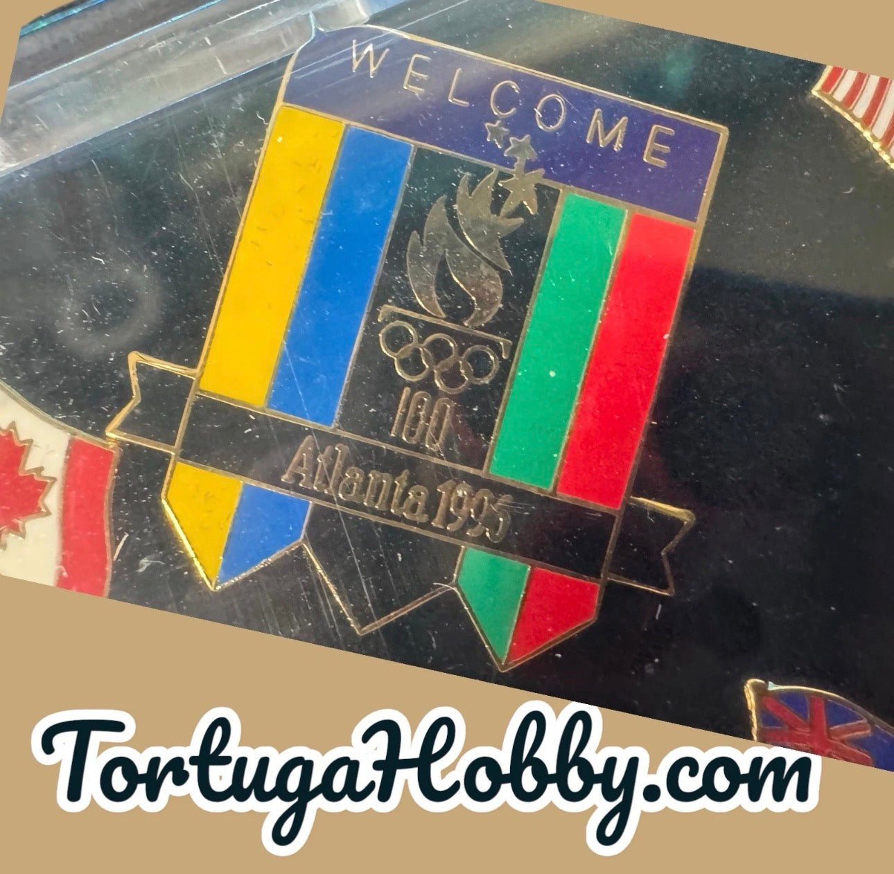 1996 Atlanta OLYMPIC GAMES COLLECTOR PIN SET LIMITED EDITION - Welcome World