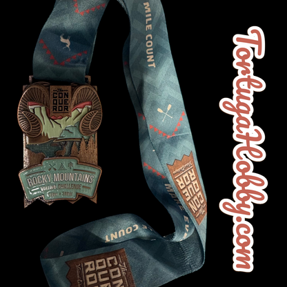 The Conquerors - Virtual Adventure Medals - Rocky Mountains