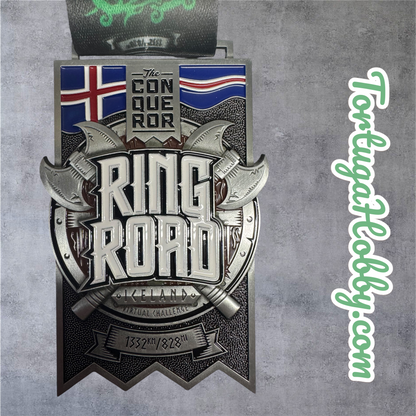 The Conqueror - The Ring Road - High Quality Finishers Medal.