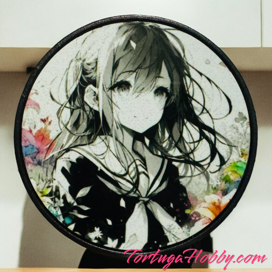 Phone Stands - Anime (B&W) Original Art - Artisan Phone Stands