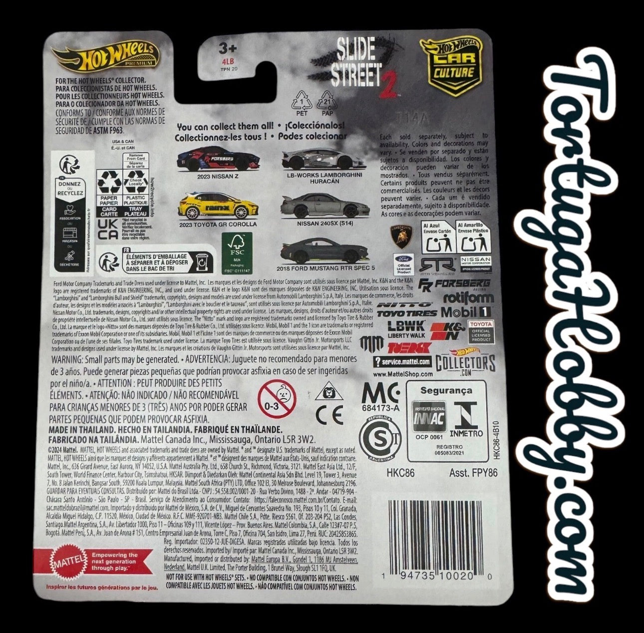 2024 Hot Wheels Premium Car Culture - 2023 Nissan Z - Slide Street