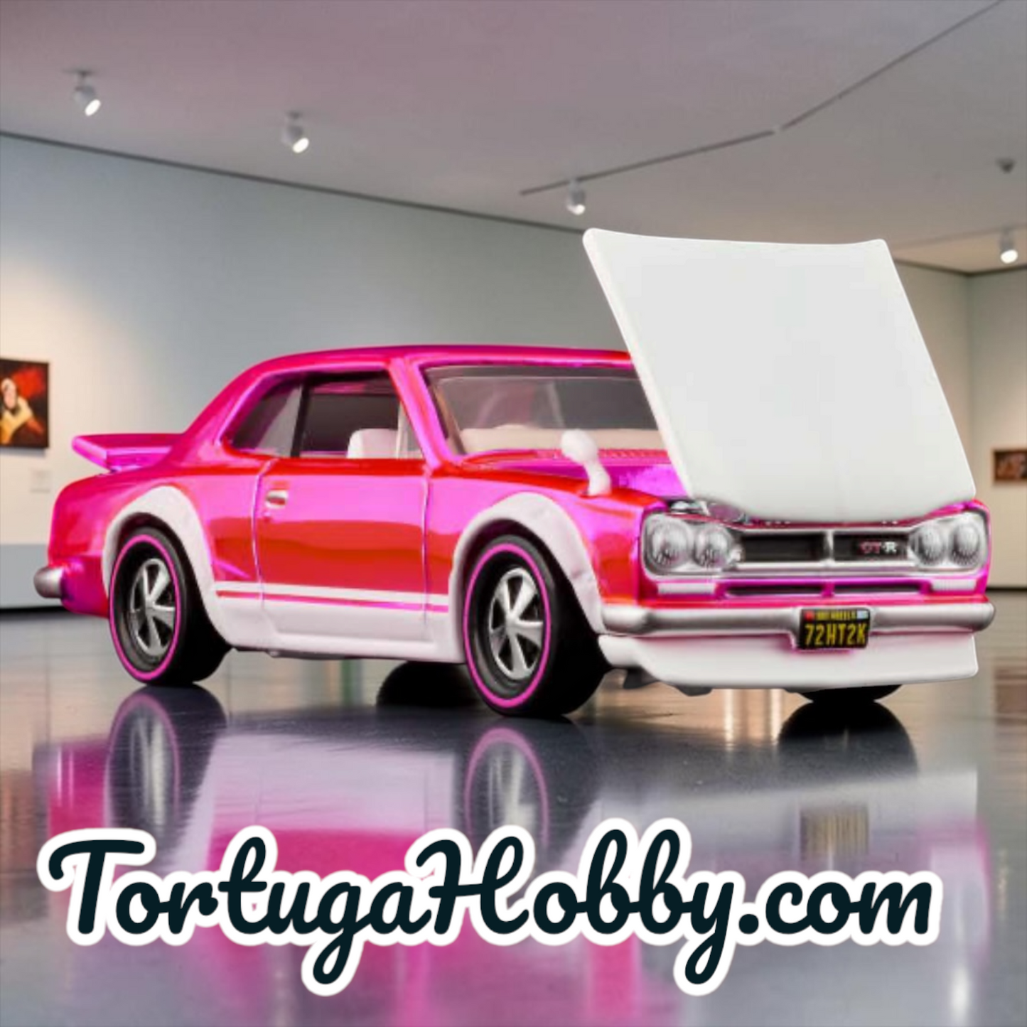 2026 - Hot Wheels RLC Exclusive 1972 Skyline H/T 2000GT-R Pink Spectraflame