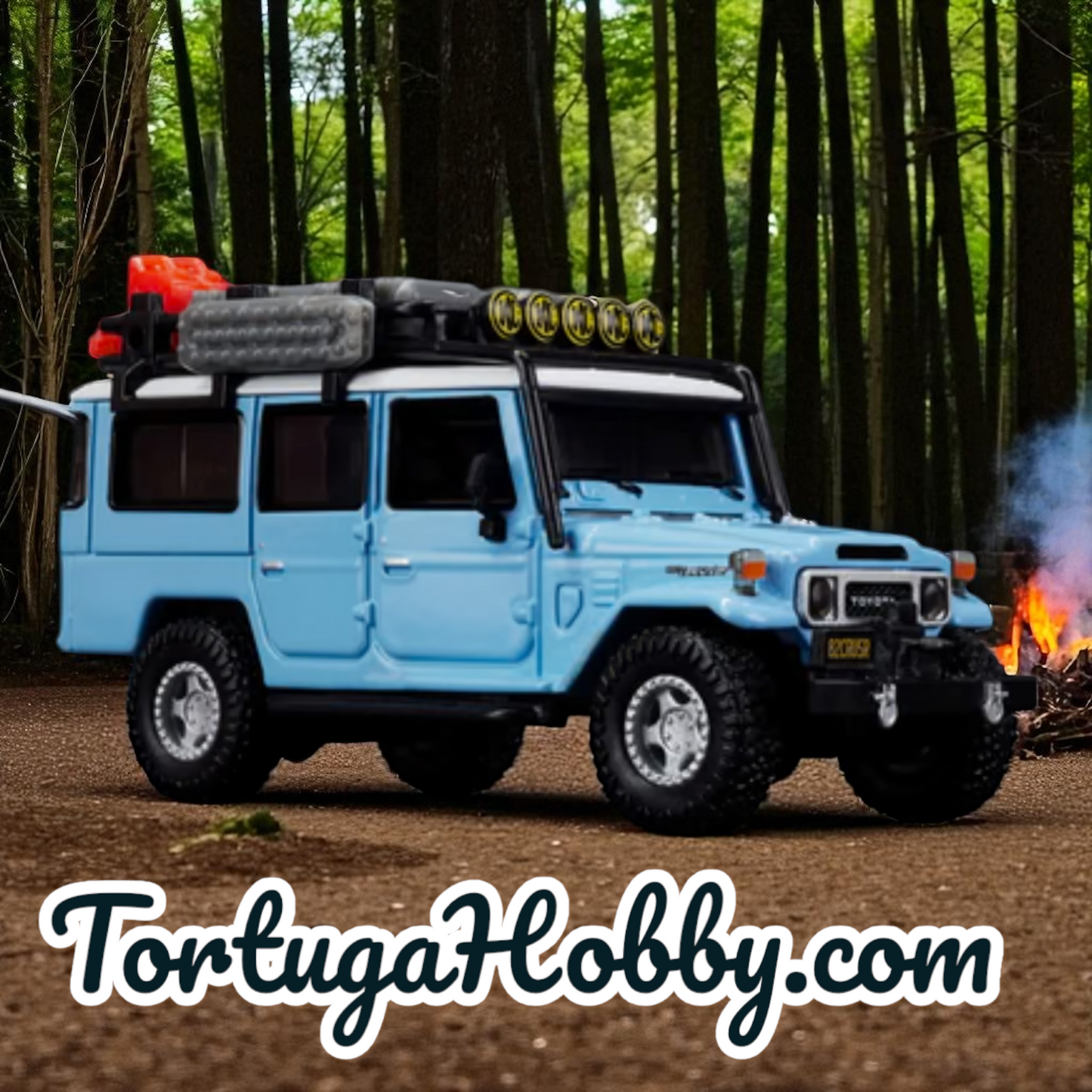 2025 - Hot Wheels - Elite 64 - Mod Shop 1982 Custom Toyota Land Cruiser FJ45