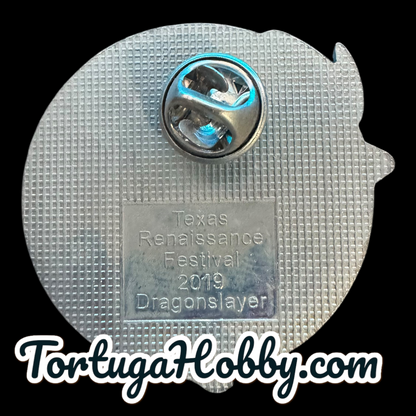 2019 Texas Renaissance Festival Pin - Wizard With Black Crow