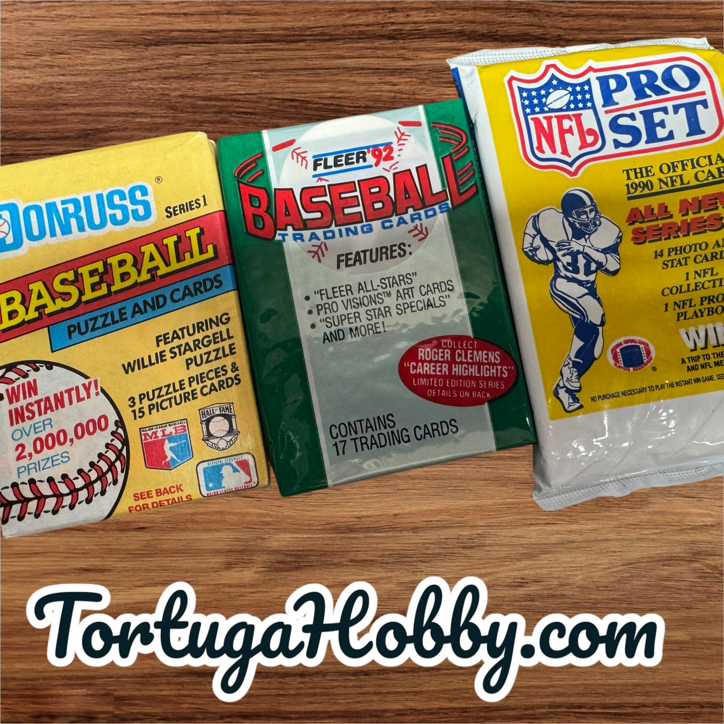 No Gimmicks - 20 Sealed Vintage Sports Packs. Only 50 Cents A-Piece!!!