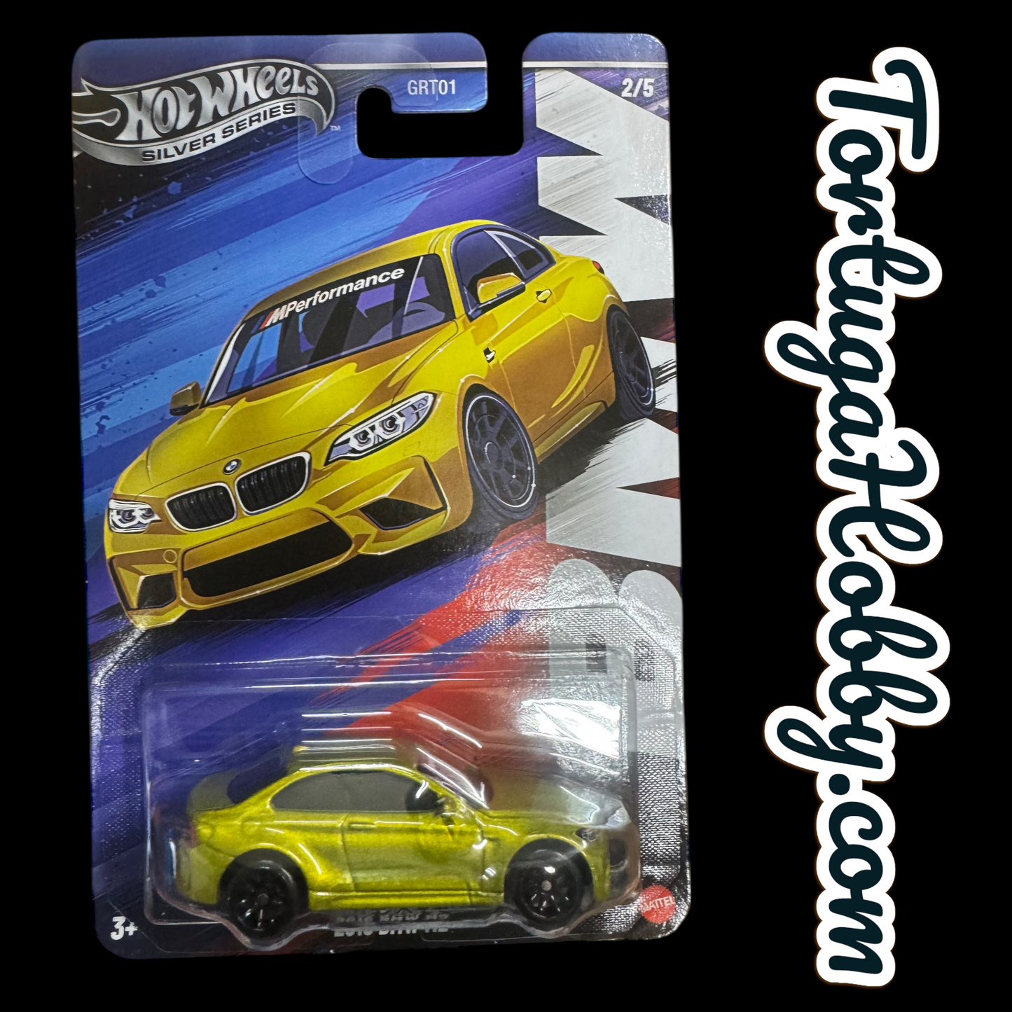 2025 - Hot Wheels Silver Series BMW Themed Set of 5 M1, M2, M3, M4, M5