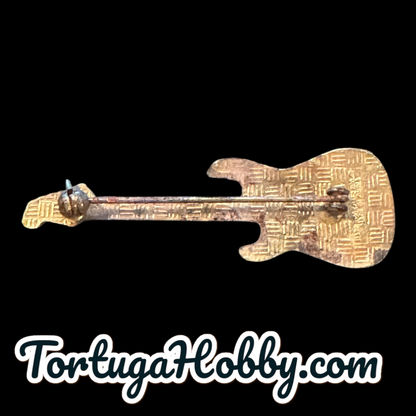 1998 - Hard Rock Cafe - Miami - Green Guitar Pin