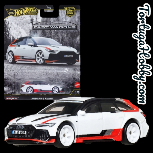 2025 - Hot Wheels JBK51 Car Culture Fast Wagon Audi RS 6 Avant From Japan